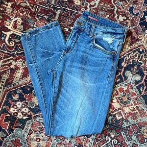 ANTHROPOLOGIE Pilcro Distressed Boyfriend Jeans size 29
